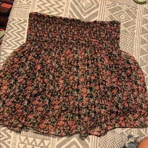 Floral skirt NWOT